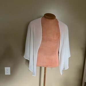SLNY White Women's Shrug